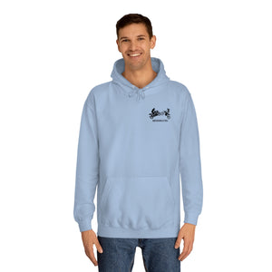 Ich und mein Motorrad Blau Limitierter Hoodie