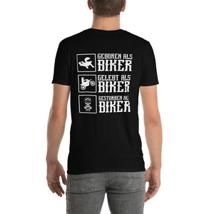 Geboren als Biker T-Shirt